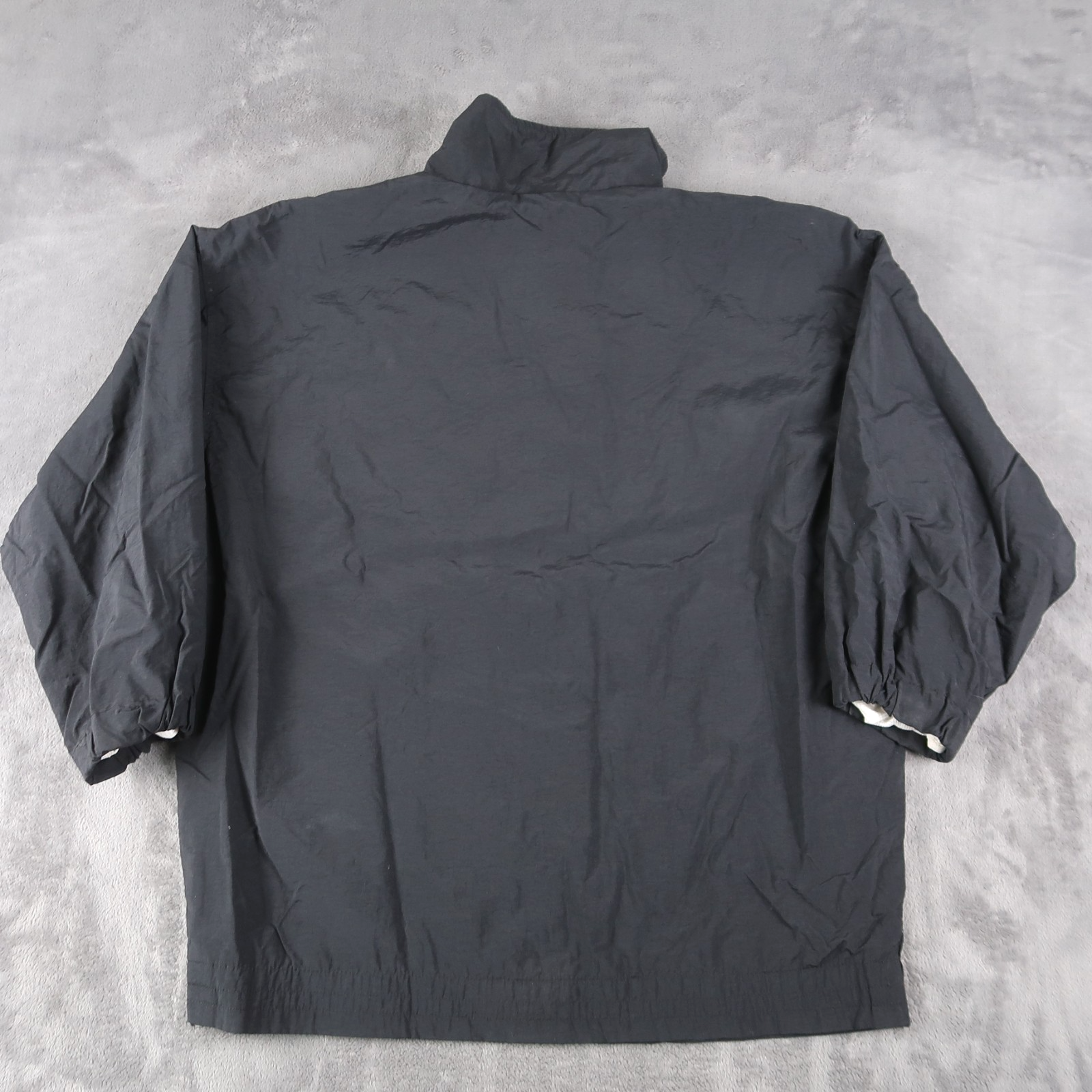 Giacca a vento Fila vintage anni 90 uomo taglia 44 nera nylon sport