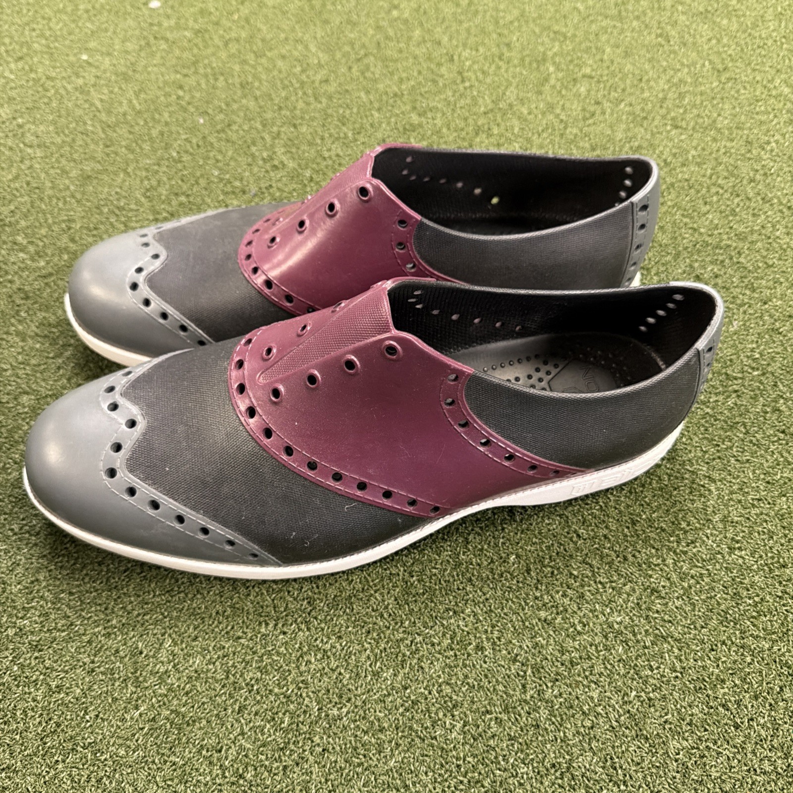 The Wingtips Grey Red Black 11 Men&rsquo;s