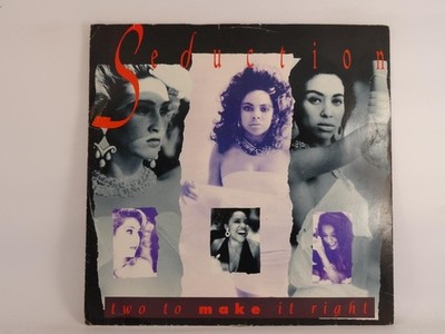 SEDUCTION TWO TO MAKE IT RIGHT (21) 3 Track 12'' Single including Picture Sleeve 