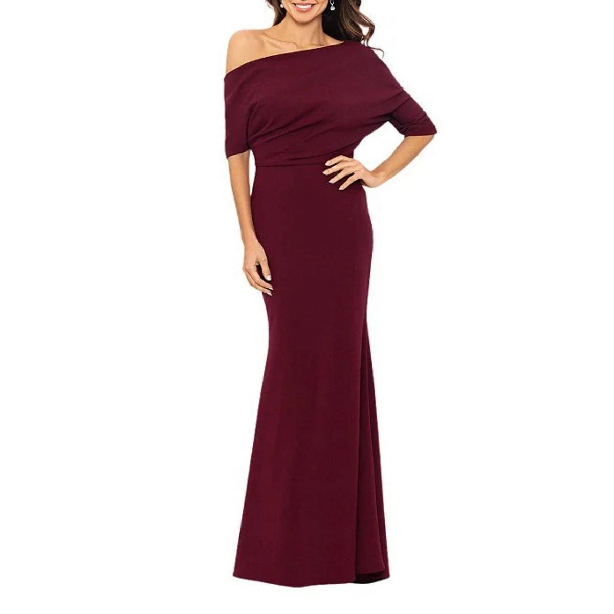 blue satin slip dress mini Champagne Skies Maxi Dress