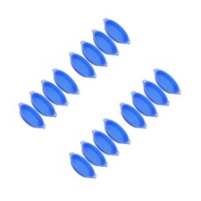 Durable Blue Plastic Sand Sifter for Kids Large Mesh Beach Play Strainer
