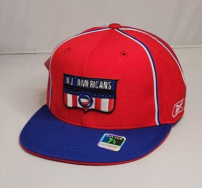 Reebok New Jersey Americans ABA Basketball Hardwood Classics Fitted 7-1/2 Hat