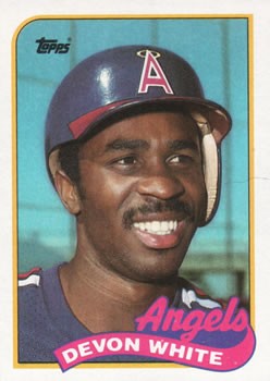 1989 Topps #602 Devon White L2