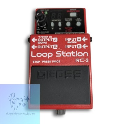 Boss RC-3 Loop Station Effektpedal für Musiker JP