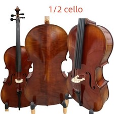 SONG Half size student cello 1/2 for kid, Spruce Maple wood,Good sound