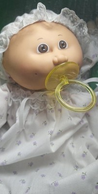 Kristine Lee 1985 Cabbage Patch Kids Preemie Doll Brown Eyes March of Dimes Box