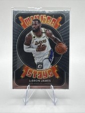 LeBron James 2021-22 Donruss Optic Winner Stays Holo Prizm Silver #3 Lakers