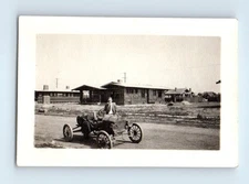 Old Vintage Photo SOLO MAN CLASSIC CAR HOT ROD FORD MODEL T ANTIQUE SNAPSHOT