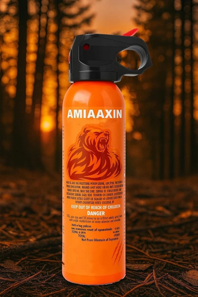 spray anti-orso a base di capsaicina IN ALTA CONCENTRAZIONE 270g - Immagine 4 di 4