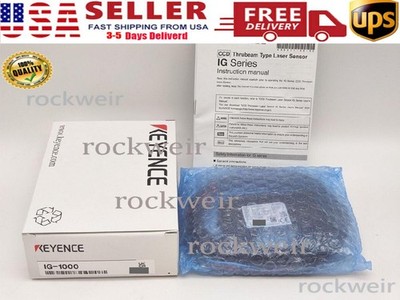 KEYENCE IG-1000 CCD transmission type digital laser sensor amplifier unit Japan