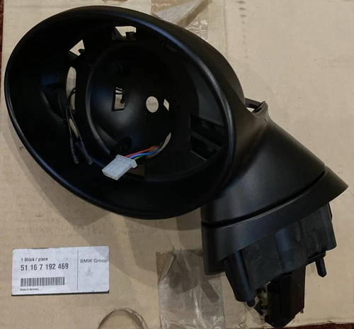 Genuine MINI Cooper R50 R52 R53 Driver Side Outside Mirror 51167192469