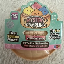 Mini Viral RMS Mystery Squishy Dumpling Brand New/Unopened - Rose Gold Mini