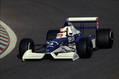 Jean Alesi Tyrrell 019 Ford Portuguese GP at Circuito Estoril on S- Old Photo 6