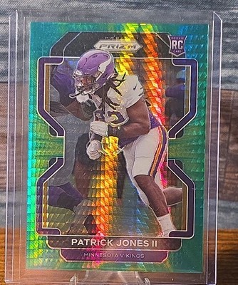 2021 Panini Prizm - Rookie Patrick Jones II #437 Hyper Prizm /175 (RC)