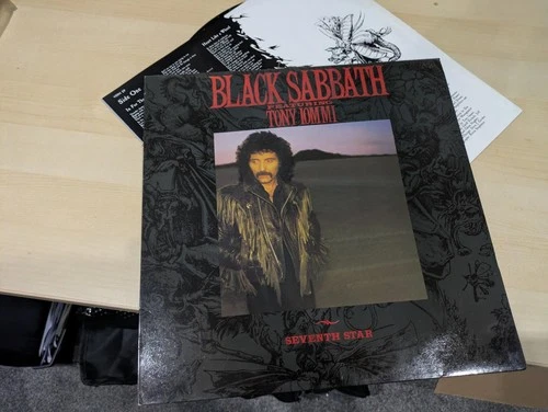 BLACK SABBATH Featuring Tony Iommi – Seventh Star - Vinyl LP - 1986 Glen Hughes
