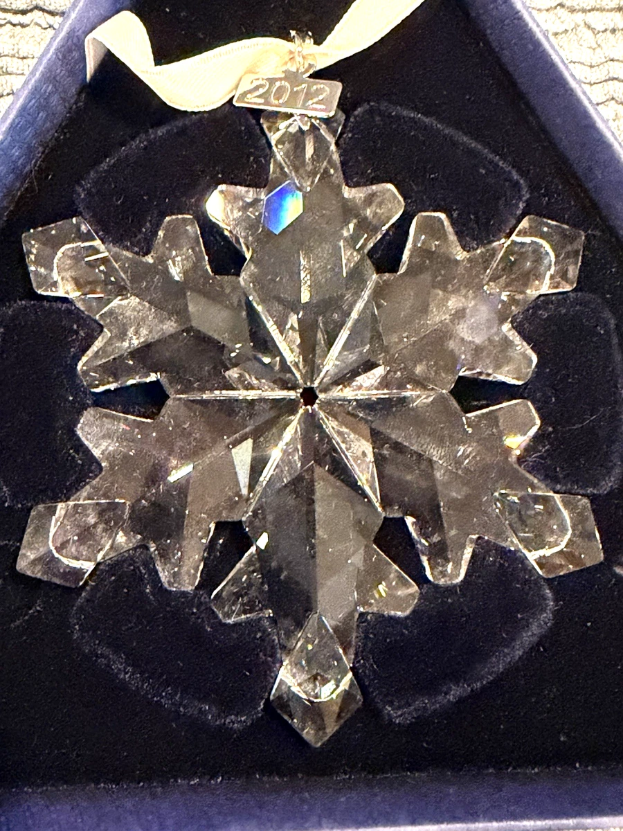 Swarovski Crystal Christmas Ornament 2012 for sale | eBay