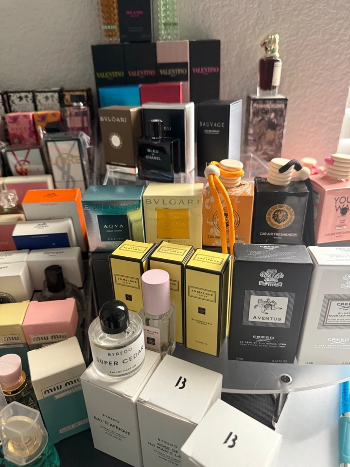 Mini Perfumes de Diseñador Set de 6 Fragancias Tamaño de Viaje YSL Gucci PRADA Más Nuevo Foto 4 de 4