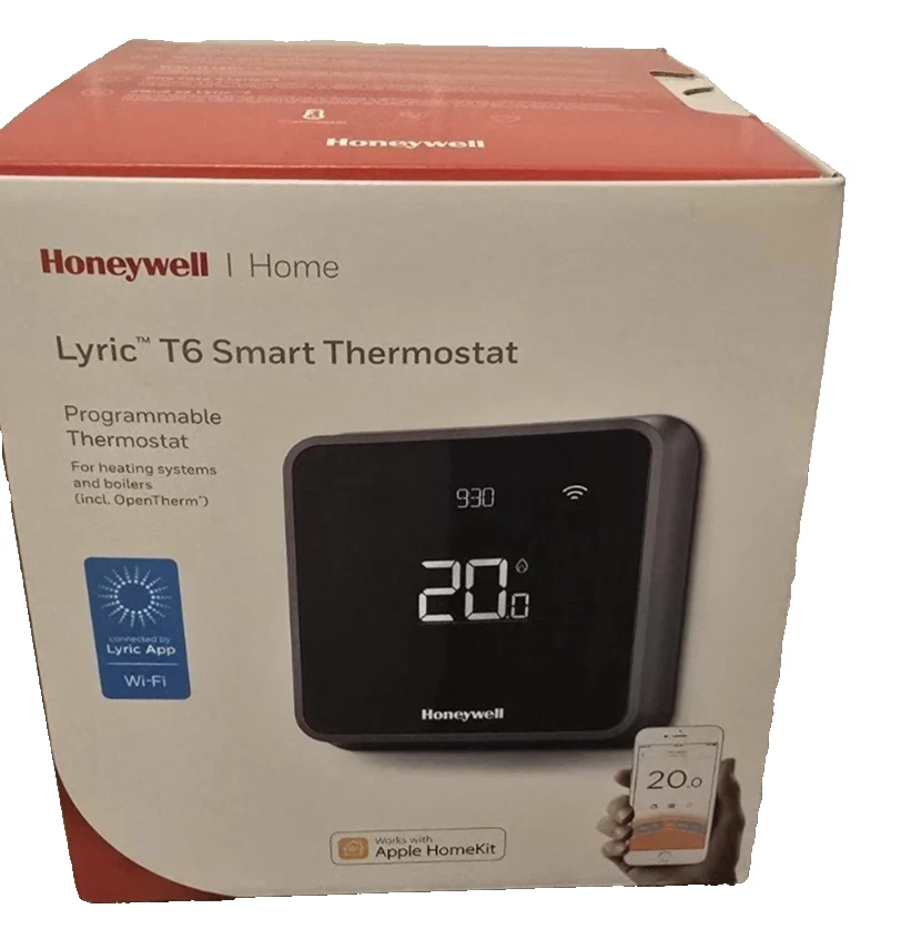 Honeywell Lyric T6 Programmable Smart Digital Thermostat Control - Y6H910WF1011
