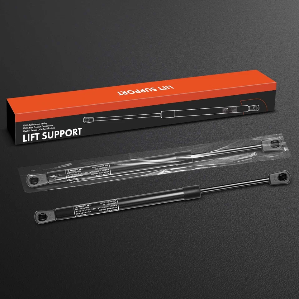 2x Soportes de elevación de ventana trasera Amortiguadores Puntales para Chevy Tahoe 1995-1999 GMC Yukon Foto 2 de 4