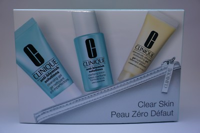 CLINIQUE Anti Blemish Solutions Set NEU Cleansing Gel Clarifying DDMG 15 30 ml 