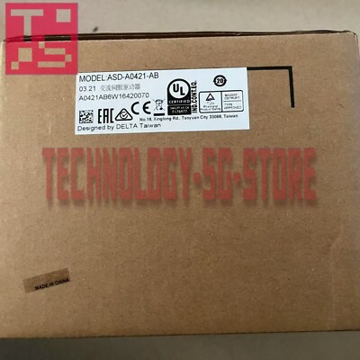Delta ASD-A0421-AB 400W AC Servo Driver# 1pcs New In Box