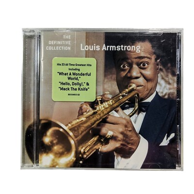 The Definitive Collection by Louis Armstrong (CD 2006) New With Case Defects