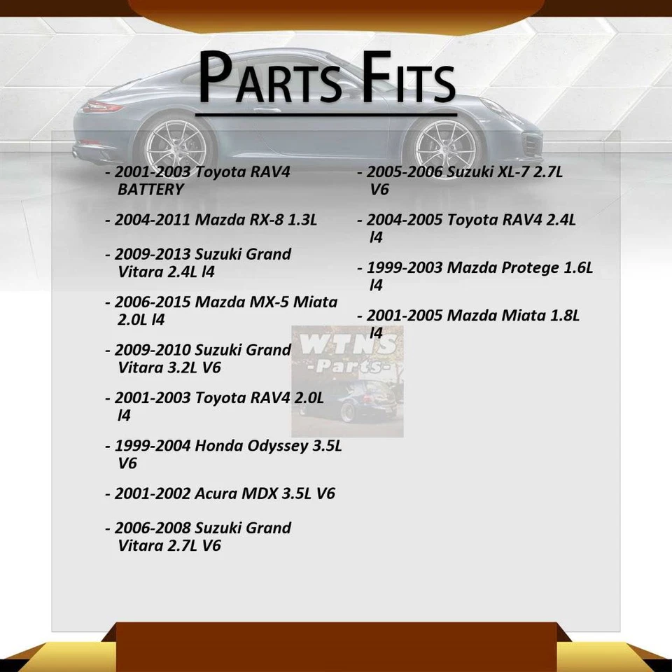 Kit de pernos de pinza de freno de disco delanteros para Toyota RAV4 2,4 L 2004-2005 Foto 2 de 3