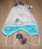 Sterntaler Baby StrickmüTze BommelmüTze Baby- Robbe GR.45 Grau NEU Mit Etikett