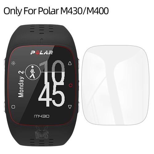 2PCS Tempered Glass Film Cover Guard Screen Protector For Polar M400 Polar M430 - Photo 2 sur 6
