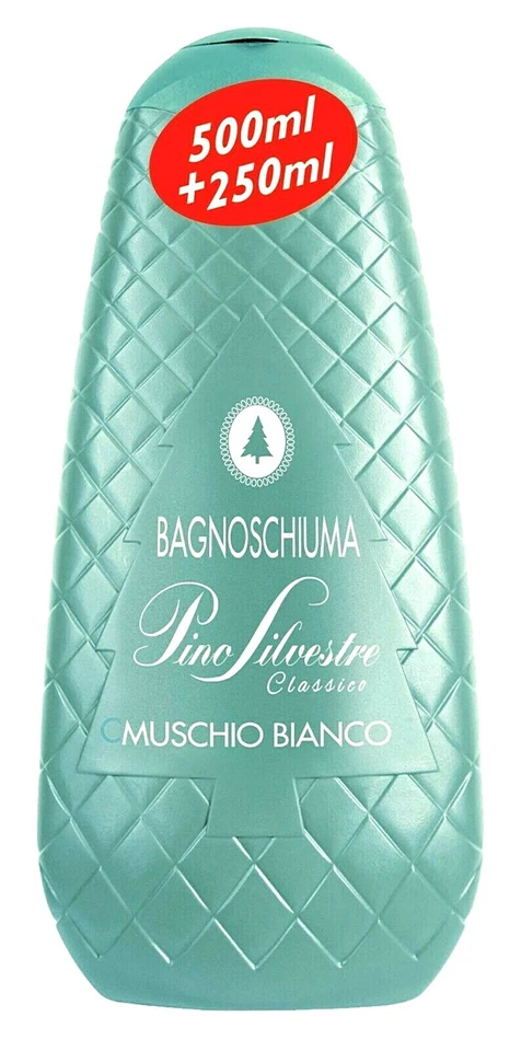 PINO SILVESTRE classico Muschio Bianco 750ml BADESCHAUM