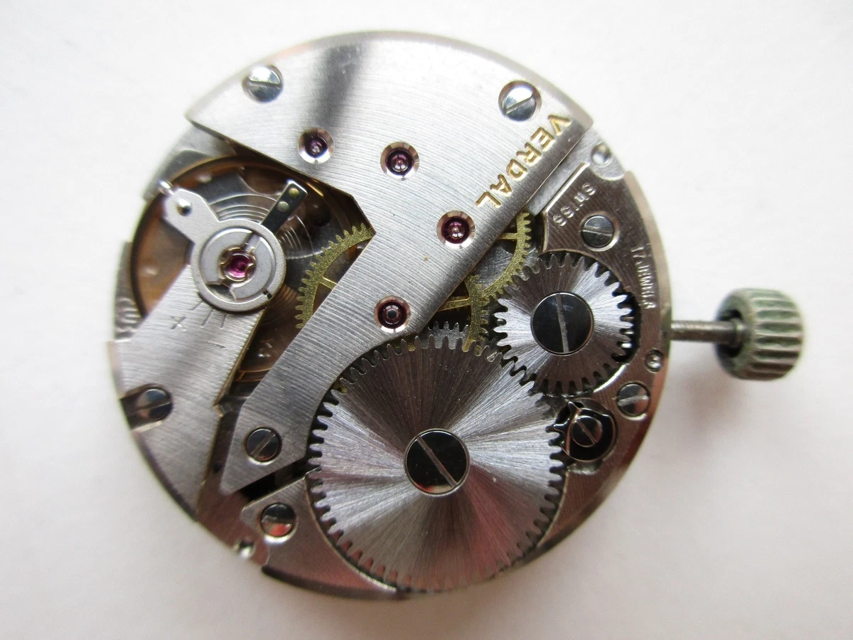 Unitas cal. 6325 Swiss watch movement Verdal dial running eBay