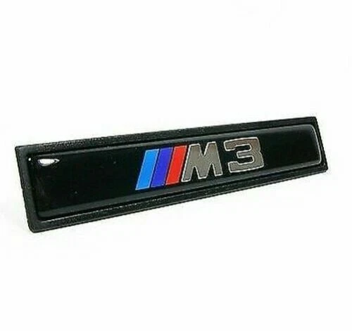 OEM BMW E36 Cabrio Coupe M3 Tür Zierleisten Emblem Logo 2251381  