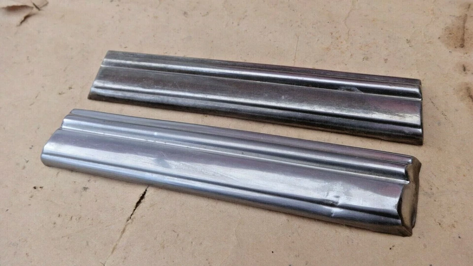 1946 1947 1948 Mercury капот из нержавеющей стали отделки молдинги оригинальной пары 1942 - Изображение 2 из 4