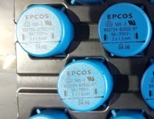 LOT OF 3 EPCOS B82724B2602N1 2 X 1.8MH 250V 6A CHOKE (U4.3b1)