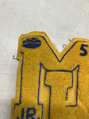 Vintage 1957 Letterman MH Jacket Patch - Picture 2 of 4