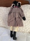 Antique/Historic Handmade Black Americana Folk Art Doll/Original/Size 19"by 9" — photo 2