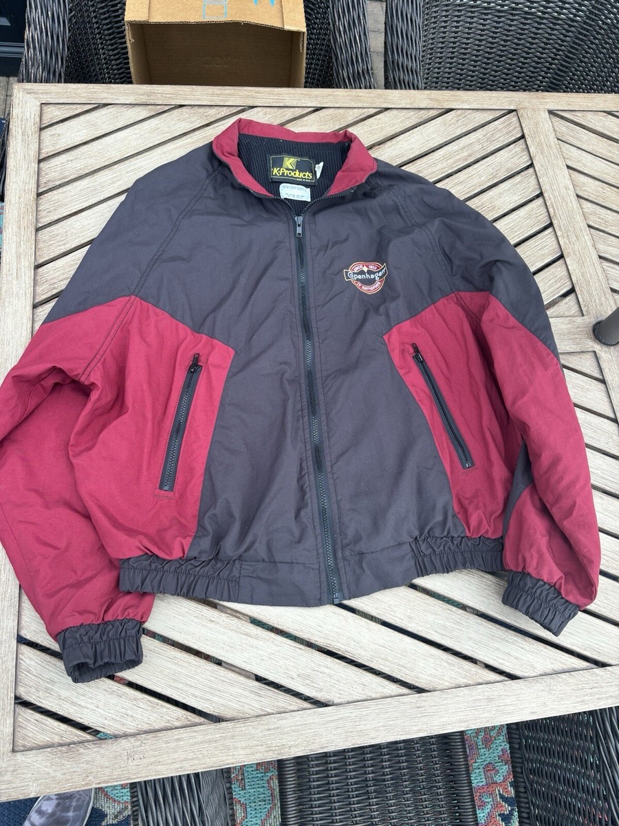 K-brand Vintage 90s Copenhagen Tobacco Chew Zip Jacket XL K-brand Vintage 90s Copenhagen Tobacco Chew Zip Jacket XL