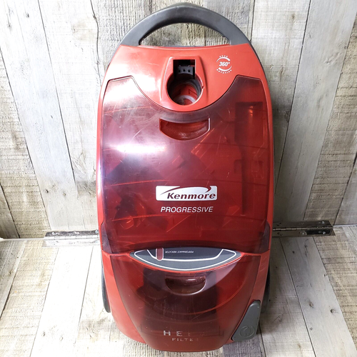 Kenmore 116 Progressive True HEPA 360 Vacuum CANISTER ONLY Clear Red