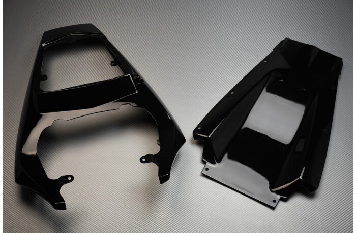 Carénage arrière de piste noir pour Yamaha YZF R6 2003 2004