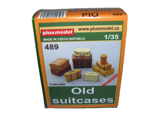 Plus Modelo Maleta Antigua / Maletas Viejas Diorama Modelo Resina Kit 1:35 Art 489 - Imagen 3 de 5