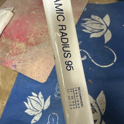 Pro Kennex Ceramic Radius 95 Tennis Racket 4 5/8 L5 Taiwan Racquet - Picture 11 of 11