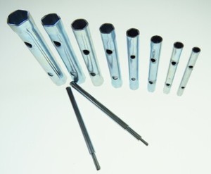 Rohrsteckschlüssel Set 10-tlg - Zündkerzenschlüssel Für Installation & Reparatur