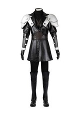Game Final Fantasy VII Sephiroth Cosplay Costume Outfit Yout Coat Suit Halloween