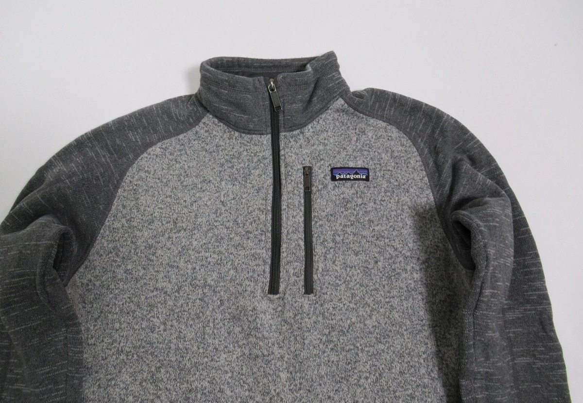 Patagonia men's top better sweater nickel