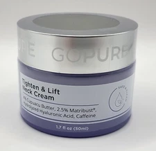 (Authentic) GoPure Tighten & Lift Neck Firming Cream - 1.7 oz SEALED