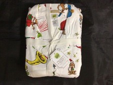 POTTERY BARN TEEN THE GRINCH  MAX ORGANIC PAJAMAS XL NEW