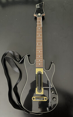 Activision Guitar Hero Guitar CE0700 Black Xbox 360 PS3 A Fender Stratocaster 
