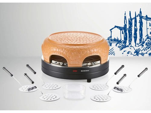Forno per Pizzette Silvercrest SPO 910 A1 margherita pizza fornetto - Foto 4 di 9