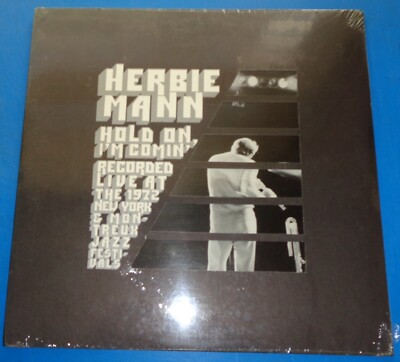 HERBIE MANN Hold On, I'm Comin' - Atlantic SD 1632 Die-Cut Gatefold SEALED