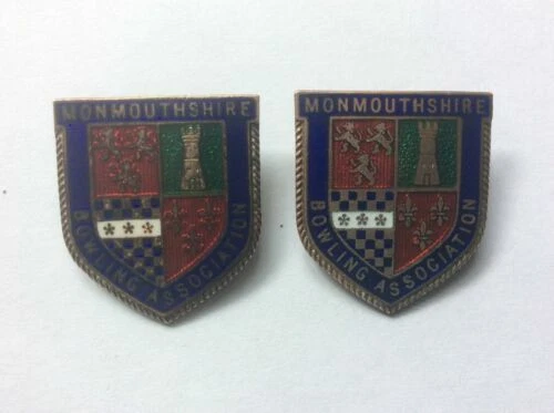 Bowling Sports 1960s Collectable Badges